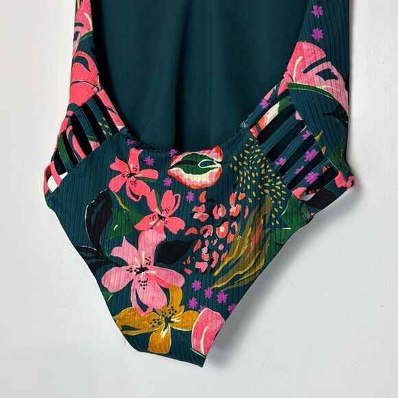 Vitamin A Bianca One Piece - Painted Jungle EcoRib BT S NWT - Picture 6 of 7